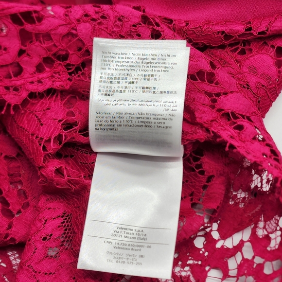 Valentino Knit Sweater with Lace Detail - Picture 9 of 12